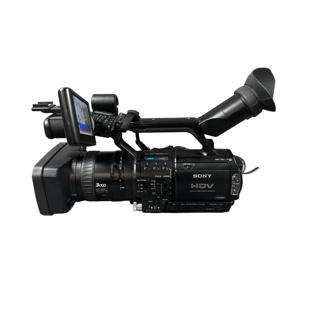 Sony HVR-Z1U 3CCD HDV Camcorder Video Camera HD & HVL-LBP Light
